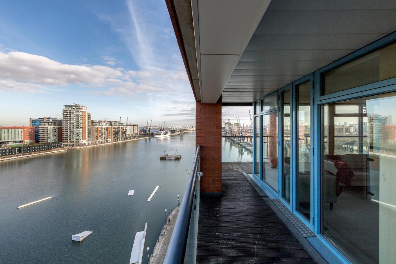 Royal Docks Penthouse Appartement Londen Buitenkant foto